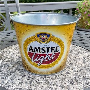 Amstel Light Galvanized Beer Bucket